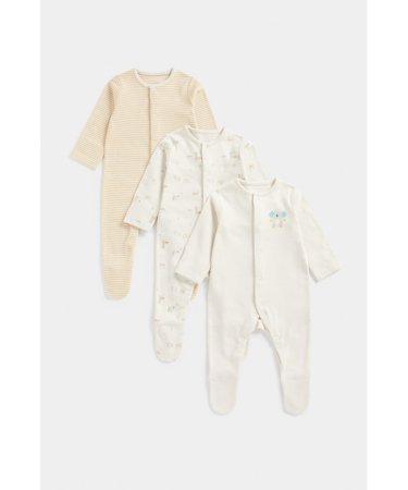MOTHERCARE zīdaiņu kombinezons, 3 gab., FE114 