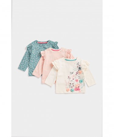 MOTHERCARE t-krekls ar garām piedurknēm, 3 gab., CB663 605524