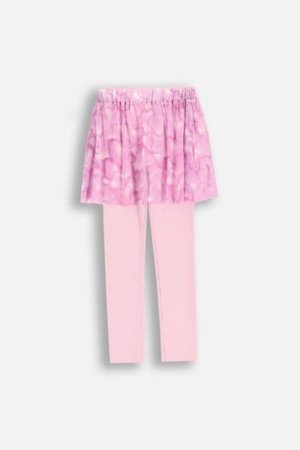 COCCODRILLO legingi COSMIC GIRL KIDS, rozā, WC5122401CGK-007-122, 122 cm 