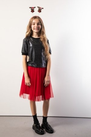 COCCODRILLO svārki, sarkans, ZC5124202EJG-009-116, 116 cm 