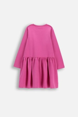 COCCODRILLO kleita ar garām piedurknēm, rozā, WC6129102RGK-007-104, 104 cm 