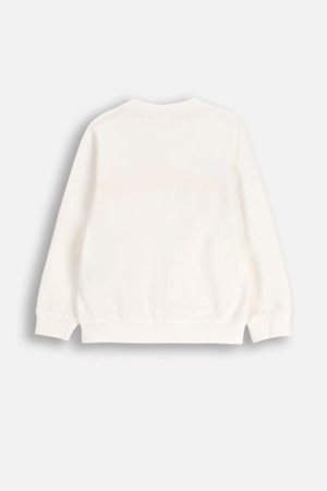 COCCODRILLO krekls ar garām piedurknēm LICENCE BOY, krēmveida, WC5143103LBD-003-122, 122 cm 