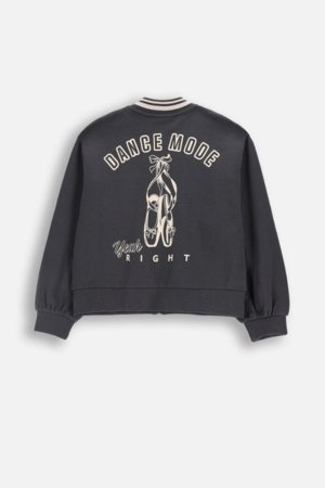 COCCODRILLO džemperis ar rāvējslēdzēju, pelēks, WC6132201HGJ-020-152, 152 cm 