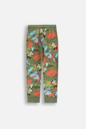 COCCODRILLO leggingi SPORTS BOY KIDS, zaļš, ZC5122701SBK-027-122, 122 cm