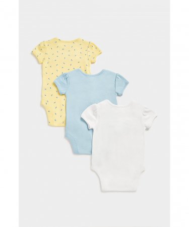 MOTHERCARE bodijs ar īsam piedurknēm, 3 gab., EB492 622650