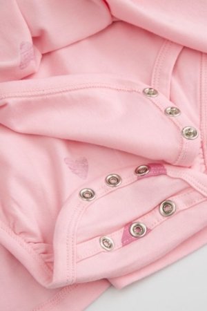 COCCODRILLO bodijs ar īsam piedurknēm, rozā, izmērs 