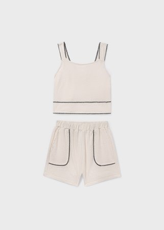 MAYORAL blūze ar šorti, bone, 6.213-70, 176 cm 
