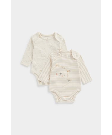 MOTHERCARE bodijs ar garām piedurknēm, 2 gab., EB666 623902