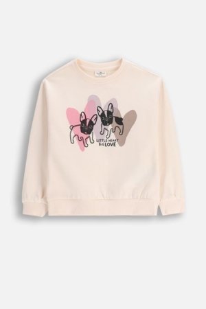 COCCODRILLO džemperis, smilšu krāsa, WC6132101HGK-003-110, 110 cm 