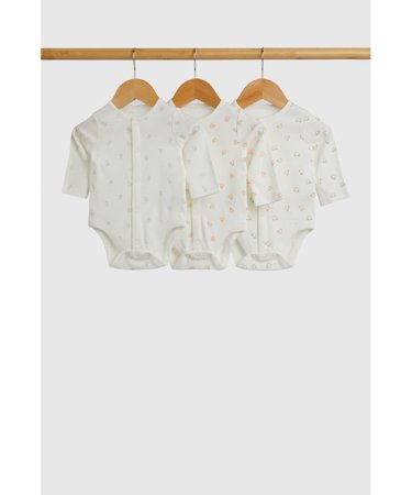 MOTHERCARE bodijs ar garām piedurknēm 3 gab., IF190 74 