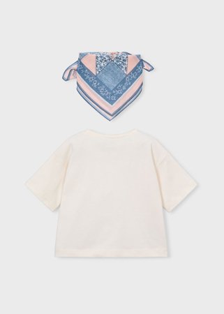 MAYORAL t-krekls ar īsam piedurknēm, sky bone, 3.009-89, 140 cm 