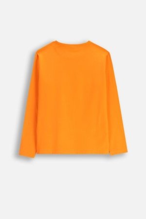 COCCODRILLO t-krekls EVERYDAY GIRL A, oranža, ZC5143104VGA-006-116, 116 cm