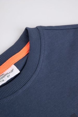 COCCODRILLO t-krekls ar īsam piedurknēm, zili, cm 