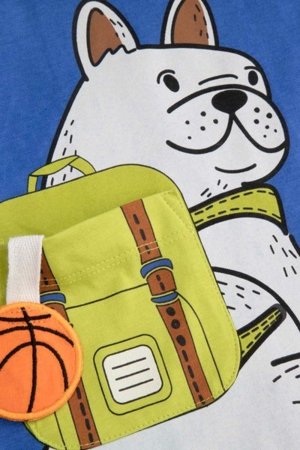 COCCODRILLO t-krekli ACADEMY BOY KIDS, zils, cm 