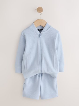 NEXT džemperis ar rāvējslēdzēju + šorti, W92416, 92 cm 