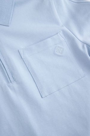 COCCODRILLO polo ar īsam piedurknēm, zili, WC6143602EJB-014-116, 116 izmērs 