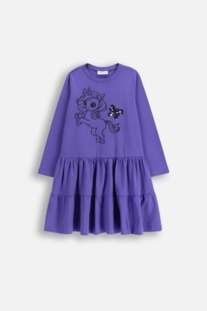 COCCODRILLO kleita RAVE GIRL KIDS, violeta, ZC5129102RGK-016-104, 104 cm 