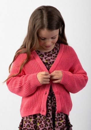 COCCODRILLO džemperis CRAFT PUNK GIRL KIDS, rozā, ZC5172202CGK-007-122, 122 cm