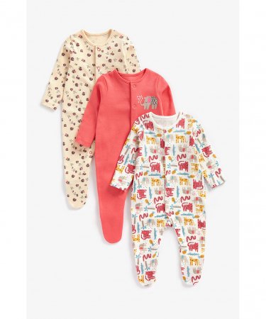 MOTHERCARE zīdaiņu kombinezons, 3 gab., BB429 569713