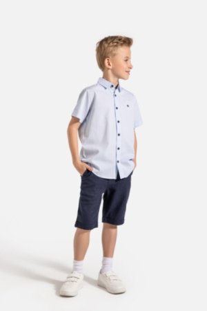 COCCODRILLO šorti ELEGANT JUNIOR BOY, tumši zili, WC3119501EJB-015 WC3119501EJB-015-122