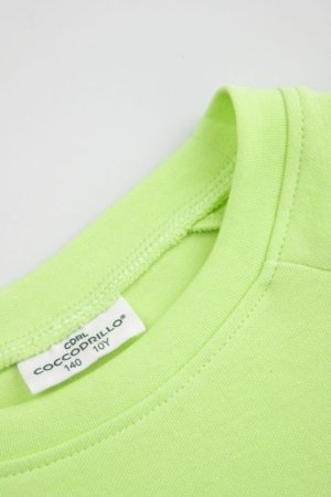 COCCODRILLO t-krekls ar īsam piedurknēm, lime, cm 