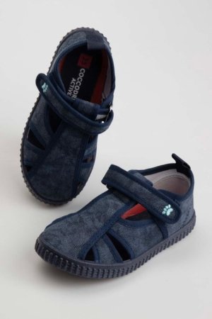 COCCODRILLO sandales, tumši zili, WC6211102SHB-015-022, 22 izmērs 