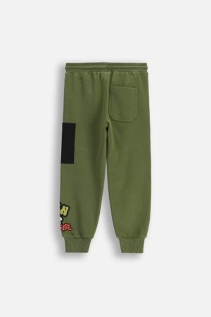 COCCODRILLO bikses SPORTS BOY KIDS, zaļš, cm