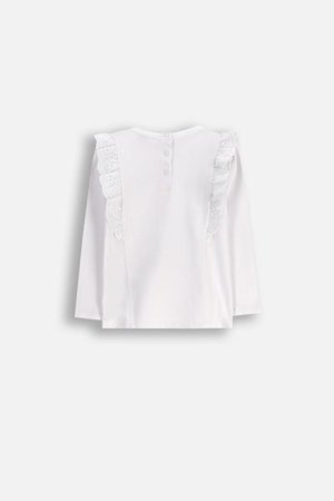 COCCODRILLO t-krekli HAPPY PUPPY GIRL NEWBORN, balts, ZC5143102HGN-001-086, 86 cm