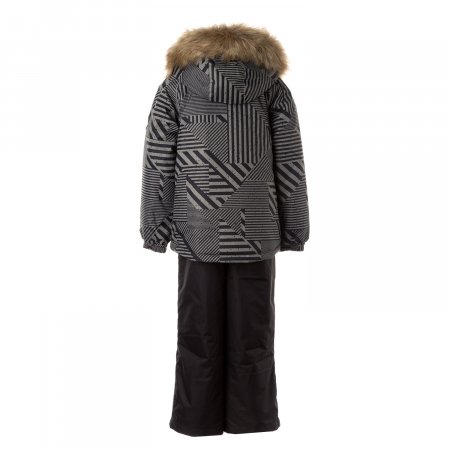 HUPPA ziemas komplekts WINTER, khaki/melns, 41480030-12341 41480030-12341-122