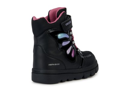 GEOX ziemas zābaki, melni, J36HWA-054FU-C9240 J36HWA-054FU-C9240-3