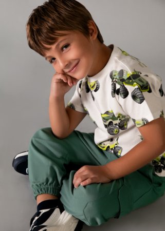 MAYORAL džogera bikses, green, 3.582-14, 104  cm 