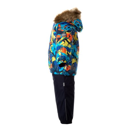 HUPPA ziemas komplekts LASSE, krāsains, 45140030-32299 
