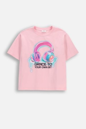 COCCODRILLO t-krekls ar īsam piedurknēm, rozā, WC6143201SGJ-007-128, 128 cm 