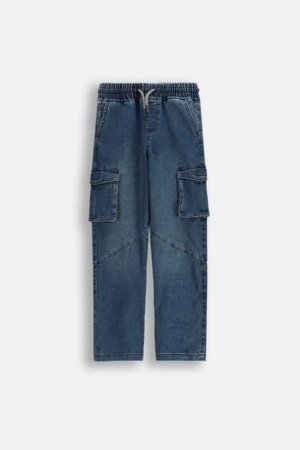 COCCODRILLO bikses JEANS COLLECTION BOY, zils, ZC5123502JCB-015-092, 92 cm 