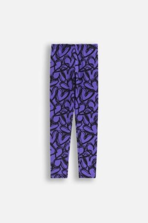 COCCODRILLO leggingi EVERYDAY GIRL A, violeta, ZC5122102VGA-016-164, 164 cm