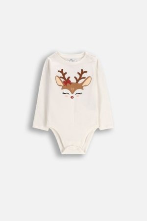 COCCODRILLO bodijs, krēmveida, cm 