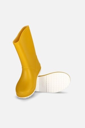 COCCODRILLO gumijas zābaki SHOES UNISEX, dzeltens, WC5205101SHU-004-035, 35 cm 