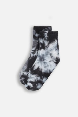 COCCODRILLO zeķes, melni, cm 