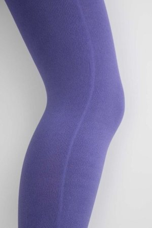 COCCODRILLO zeķubikses TIGHT MICROFIBRE PLAIN, violeta, cm