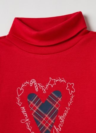 OVS GIRL3-10Y T-SHIRTS L/S 2H 9-10 RED 001912011 