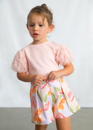 MAYORAL t-krekls ar īsam piedurknēm, blossom, 3.001-47, 128  cm 