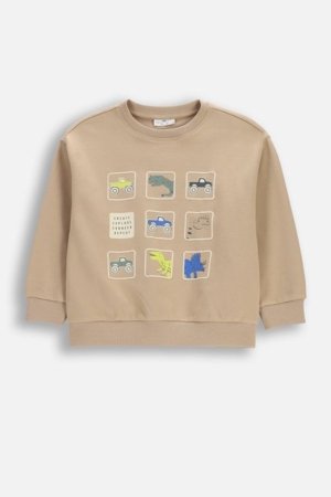 COCCODRILLO džemperis, smilšu krāsa, WC6132101NBK-002-122, 122 cm 