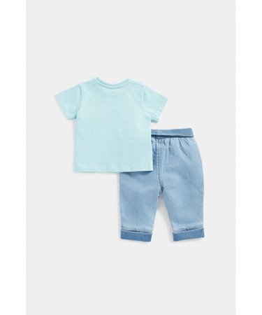 MOTHERCARE t-krekls ar īsam piedurknēm + bikses, EC562 629092