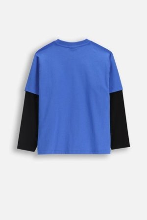 COCCODRILLO t-krekli ACADEMY BOY JUNIOR, zils, ZC5143102ABJ-032-134, 134 cm 