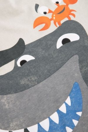 COCCODRILLO t-krekls ar īsam piedurknēm, pelēki, WC6143204RBK-019-098, 98 cm 