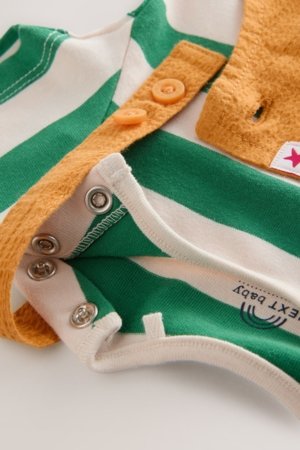 NEXT smilškrāsas krekls ar īsām piedurknēm un kombinezons, E47504, 80-86 