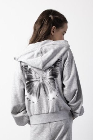 COCCODRILLO džemperis RAVE GIRL JUNIOR, pelēks, ZC5132402RGJ-019-152, 152 cm 