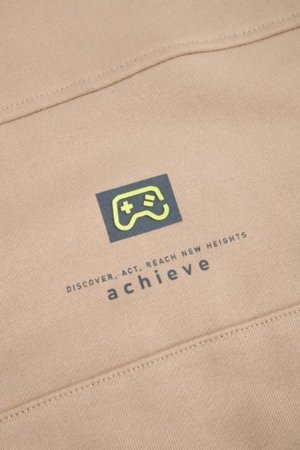 COCCODRILLO džemperis, smilšu krāsa, WC6132101NBJ-002-152, 152 cm 