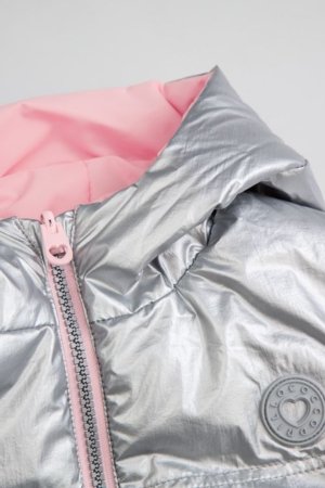 Coccodrillo divpusēja veste, rozā, izmērs 