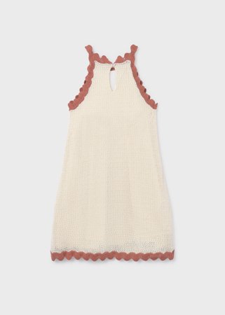 MAYORAL kleita bez piedurknēm, bone, 6.911-34, 157  cm 